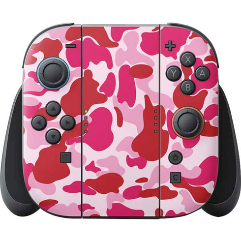Pink Street Camo Nintendo Skins